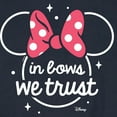 thumbnail image 3 of Disney - Minnie Mouse - In Bows We Trust - Men's Crew Neck Fleece Pullover, 3 of 5