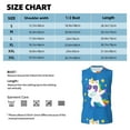 thumbnail image 6 of Bixox Men's Cool Unicorn Star Golden Printed Shirt Sleeveless Fitness Tank Top-Medium, 6 of 7