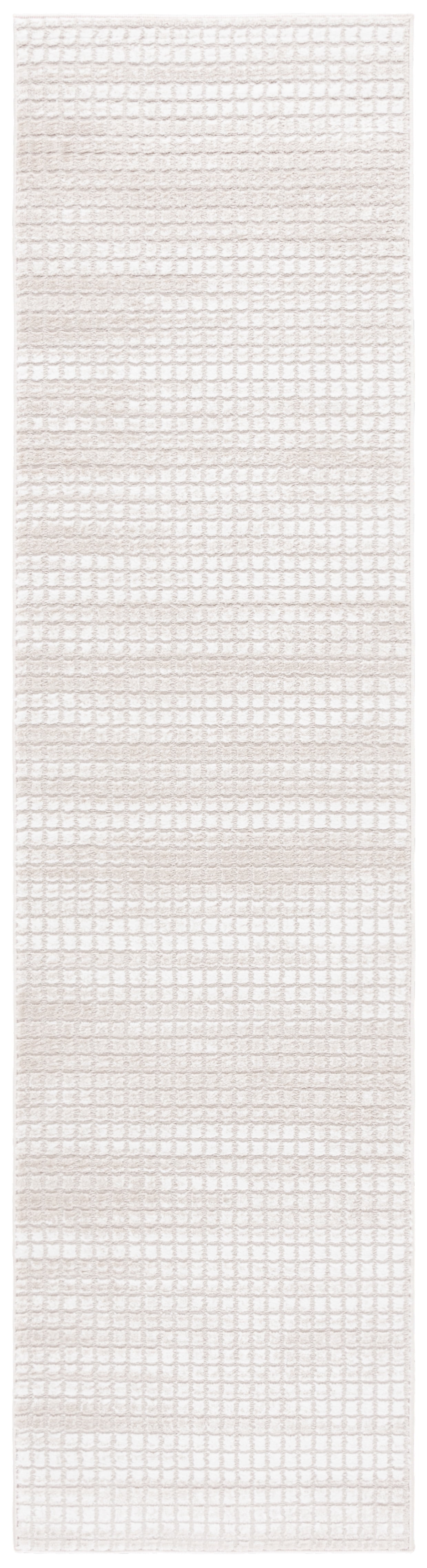 SAFAVIEH Carter Raymond Abstract Runner Rug, Ivory/Taupe, 2' x 8'