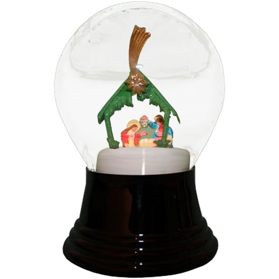 Alexander Taron 5" Perzy Medium Nativity Scene Christmas Snow Globe