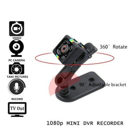 Supersellers HD 1080P Mini Camera, SQ11 Mini Night Vision Camcorder Motion DVR Micro