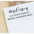 thumbnail image 3 of Printtoo Customized Calligraphy Rubber Stamp Personalized Self Inking Return Address Stamp, 3 of 6