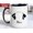 Black, variant on Dalmatian Ears Outline Mug Dalmatian Personalized Cup Dalmatian Mug Dalmatian Coffee Cup D