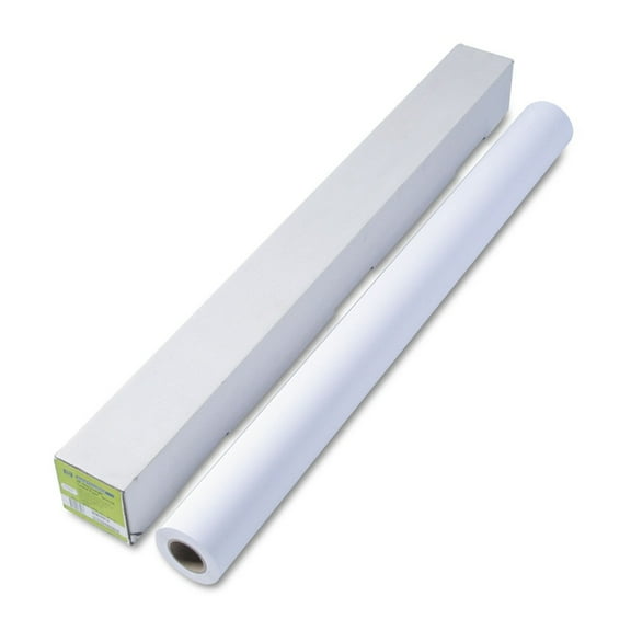 HP Q1414B DesignJet 6.1 mil 42 in. x 100 ft. Inkjet Format Paper - Large, Coated White (1-Roll)