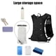 thumbnail image 5 of Mochila Deportiva Impermeable | Bolsa de Nailon Resistente para Correr y Ciclismo con Gran Capacidad, Almacenamiento Multicapa, Tiras Reflectantes, Silbato, Ligera y Transpirable para Viajes y Sender, 5 of 6