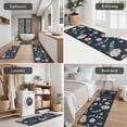thumbnail image 5 of Pioneer Flower Floral Print Pattern Kitchen Rugs Sets Of 3,Kitchen Runner Rugs Non Skid Washable,Decorative Kitchen Floor Mats for Kitchen,Sink,Laundry,17X30 Inch + 17X47 Inch + 17X59 Inch, 5 of 6