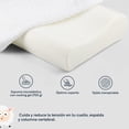 thumbnail image 2 of Almohada Ortopédica Cervical Memory Foam Estándar Espuma Viscoelástica Colordreams blanco Estandar, 2 of 8