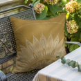 thumbnail image 2 of Pillow Covers 20x20 Inch, Brown Boho Linen Pillowcase with Invisible Zipper, Middle Century Abstract Floral Ethnic Art Decorative Throw Pillow Covers Cushion Case for Couch Sofa Bed Living Room, 2 of 9