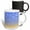 Multicolor, variant on 3drose, Pretty Orange and Blue Morning Sunrise with Scattered Clouds, 15oz Two-tone Black Mug