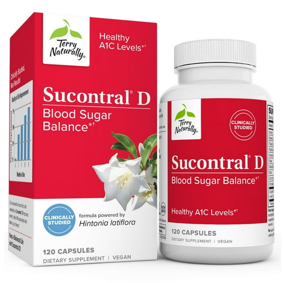 Terry Naturally Sucontral D - 120 Capsules