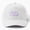 White, variant on Girl Dad Baseball Cap, Father's Day Family Role Statement Graphic Design, Classic Hat