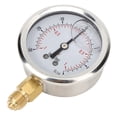 thumbnail image 3 of Pressure Gauge, Measuring Instrument Y60 Axial  For Mining Industry For Home Heating, 3 of 8