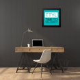 thumbnail image 4 of Grey, Jace 20x20 Black Modern Framed Museum Art Print Titled - TTYL, 4 of 5
