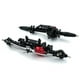 thumbnail image 3 of Eje trasero, Reemplazos del eje trasero del coche RC para 1/10 Axial WRAITH 90018 90020 90045 RR10 9 Abody Negro- eje trasero, 3 of 7