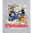 thumbnail image 3 of Disney - Mickey And Friends Christmas Brings So Much Joy - Men's Crew Fleece Sweatshirt Sweatshirt, 3 of 5