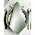 thumbnail image 2 of Cloth Napkins Sage Green White Ombre Texture Washable Soft Kitchen Dinner Napkin Set of 6,Minimalist Color Art Reusable Cocktail Napkins for Wedding Holiday Party Event,20x20In, 2 of 7