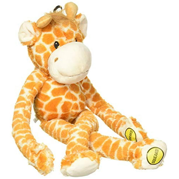Multipet Swingin 19-Inch Large Plush Dog Toy with Extra Long Arms and Legs with Squeakers Multipet Swingin 19-Inch Large Plush Dog Toy with Extra Long Arms and Legs with Squeakers