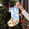 thumbnail image 5 of Defioc Bluey for Christmas Stockings 18" Personalized Holiday Stocking for Family, Farmhouse Decor, Xmas Tree Decoration, 1 Pack, 5 of 7