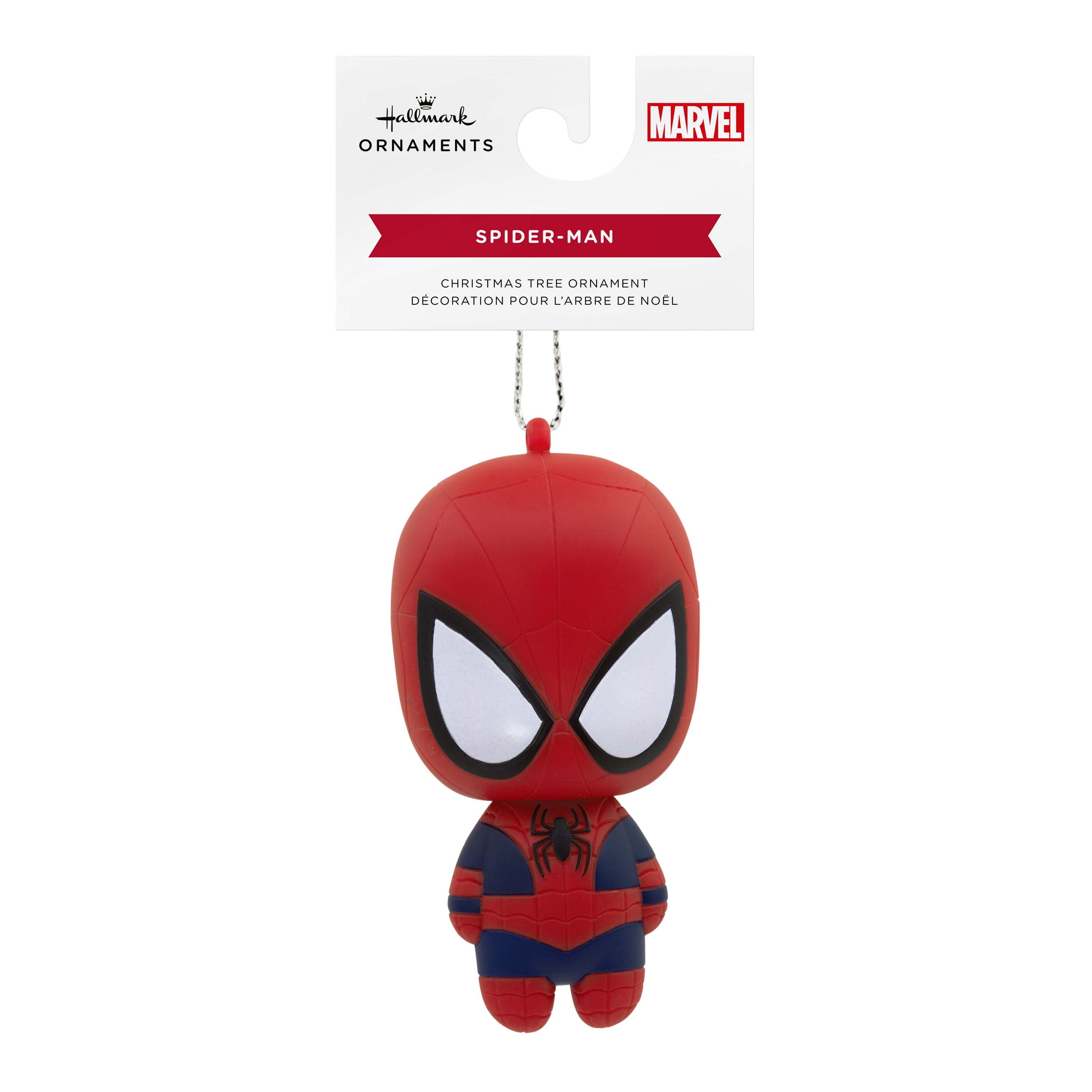 Figurine Décorative Hallmark : Casse-Noisette Spiderman Marvel - Résine, Ruban De Suspension - Décoration De Noël à Collectionner - 3
