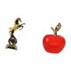 thumbnail image 5 of Estatua de caballo, figura decorativa de escritorio, escultura, adorno decorativo, resina, cerámica, artesanía artística, ideal para sala de estar, of, 5 of 8