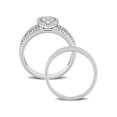 thumbnail image 4 of Everly Women's Diamond Sterling Silver Bridal Set, 4 of 6