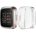 thumbnail image 3 of Vancle 4-Pack Screen Protector Case Compatible with Fitbit Versa 2, Soft TPU All-Around Cover Anti-Scratch Screen, 3 of 6