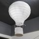 thumbnail image 4 of 1 globo aerostático plegable de 10 pulgadas y 25 cm con arcoíris rosa para fiestas de bodas y niños, decoración al aire libre DIY para dormitorio, suministros para colgar, 4 of 5