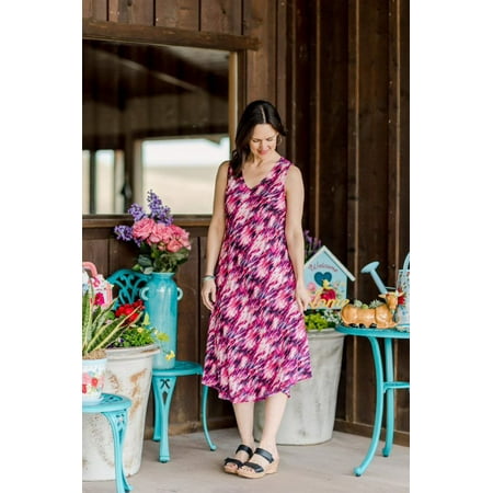 The Pioneer Woman V-Neck Sleeveless Umbrella Dress, Women’s