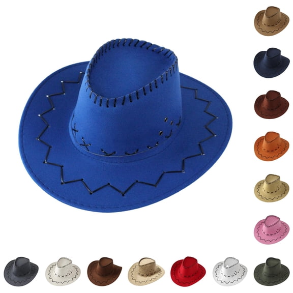 PMVFHDE Kids Cowboy Hat Wide Brim For Themed Parties & Halloween Dress Up