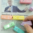 thumbnail image 4 of Markers for Coloring, Tyeign Novelty Cute Mini Bear Highlighter Pens & Assorted Macaron Colors Chisel Tip Marker Pens for Writing Stationery Drawing Pens for Writing & Office Suppl1Ml Pink, 4 of 8
