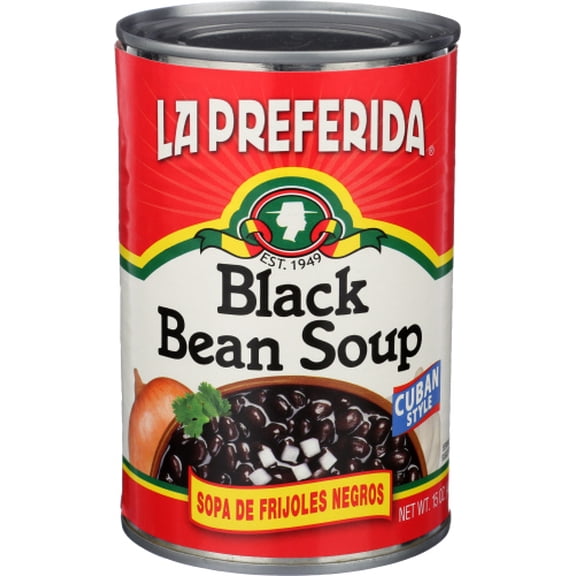 (Pack Of 12) La Preferida Soup Black Bean 15 Oz
