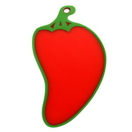 Dexas Cutting/Serving Board, Red Chili Shape