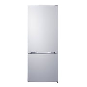 Summit 28" Bottom Freezer Refrigerator, Refrigerator- Freezer, With Ice Maker, White - FFBF151WIM