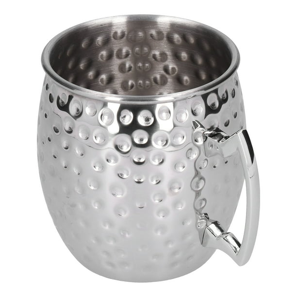 Taza de cerveza Taza de cóctel, 550 ml Taza de café de acero inoxidable Cerveza Stein Taza de té Vaso de agua Taza de vino Tazas de cerveza con asa para el hogar Bar Oficina Beber Cóctel Jugos Leche A