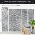 thumbnail image 4 of Tiptophomedecor Abstract Wallpaper Wall Mural - Dancing Bubbles, 4 of 7