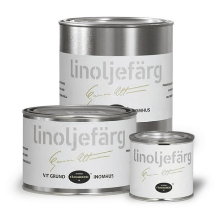 Ottosson - Swedish Linseed Oil Paint - White Primer Indoor ( 100 ml)