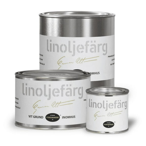 Ottosson - Swedish Linseed Oil Paint - White Primer Indoor ( 100 ml)