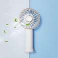 thumbnail image 1 of Ventilador portátil de bolsillo F22 FANA Hand con base blanca, 1 of 5