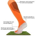 thumbnail image 3 of Lot de 3 Chaussettes de Baseball Soccer Softball pour Jeunes Enfants et Chaussettes Tube, 3 of 5
