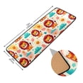 thumbnail image 3 of Cute Lion Sun Cloud Hallway Runner Rug 2'X6' Non-Slip Washable Carpet Runner Kitchen Entryway Laundry Bedroom, 3 of 7
