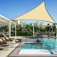 thumbnail image 5 of Latrodar Sun Protection Triangular Shade Garden Swimming Pool AntiUV Shade Cloth Tarpaulin Household Items for New Home Color 100%Polyester Reduced Price, 5 of 5