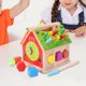 thumbnail image 1 of Shape Sorting Puzzle Preschool Learning Wooden Puzzle for Children Boys Kids Baoblaze Casa Educativa de Madera, 1 of 8
