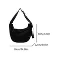 thumbnail image 2 of Bag Hobo Shoulder Women Suede Con Correa Ajustable Bolsillo para Viajar Por, 2 of 9