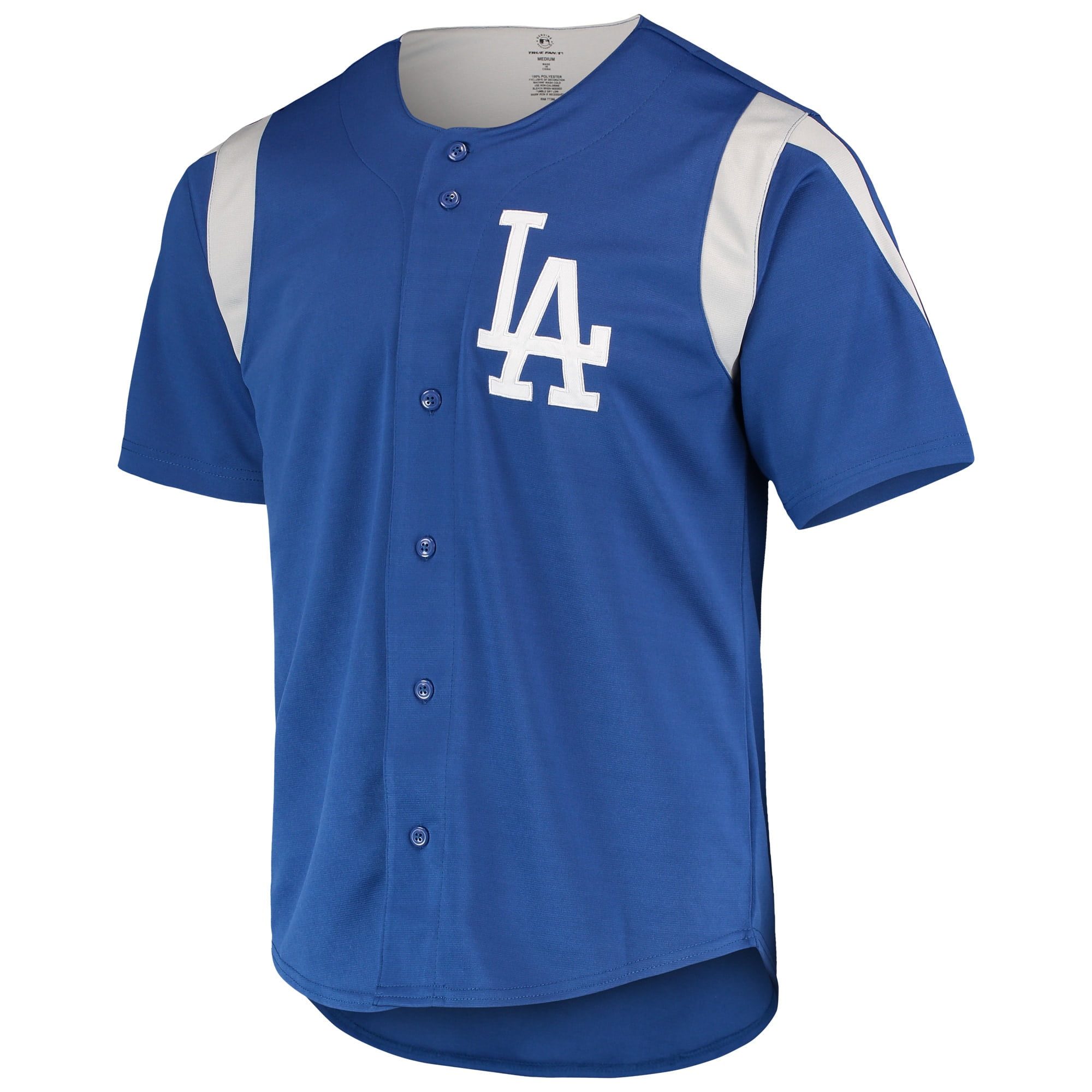 MLB Los Angeles Dodgers Adults Button - Down Jersey 