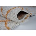 thumbnail image 4 of Ladole Rugs Grey Orange Indoor Solid Plain Shag Soft Area Rug Mat Carpet Runner for Living Bed room Entry way Patio Small Medium Large Non Slip Skid Size 3x5. 4x6, 5 x 8, 7 x 10, 9 by 12, 11 feet ft, 4 of 5