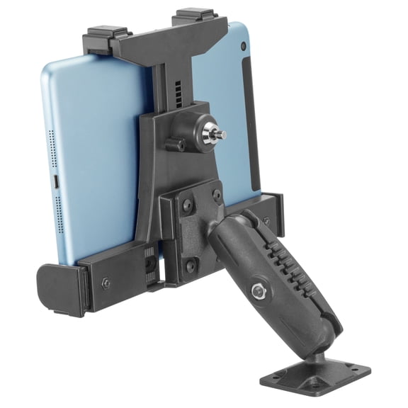 iBOLT TabDock Lock'n Dock Bizmount- Heavy Duty Industrial Composite Locking Drill Base Mount for All 7" - 10" Tablets