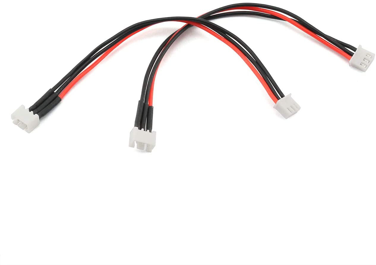 2pcs JST 1 Male to 5 Female Connector Plug Cable Wire for RC Model Lipo Battery 