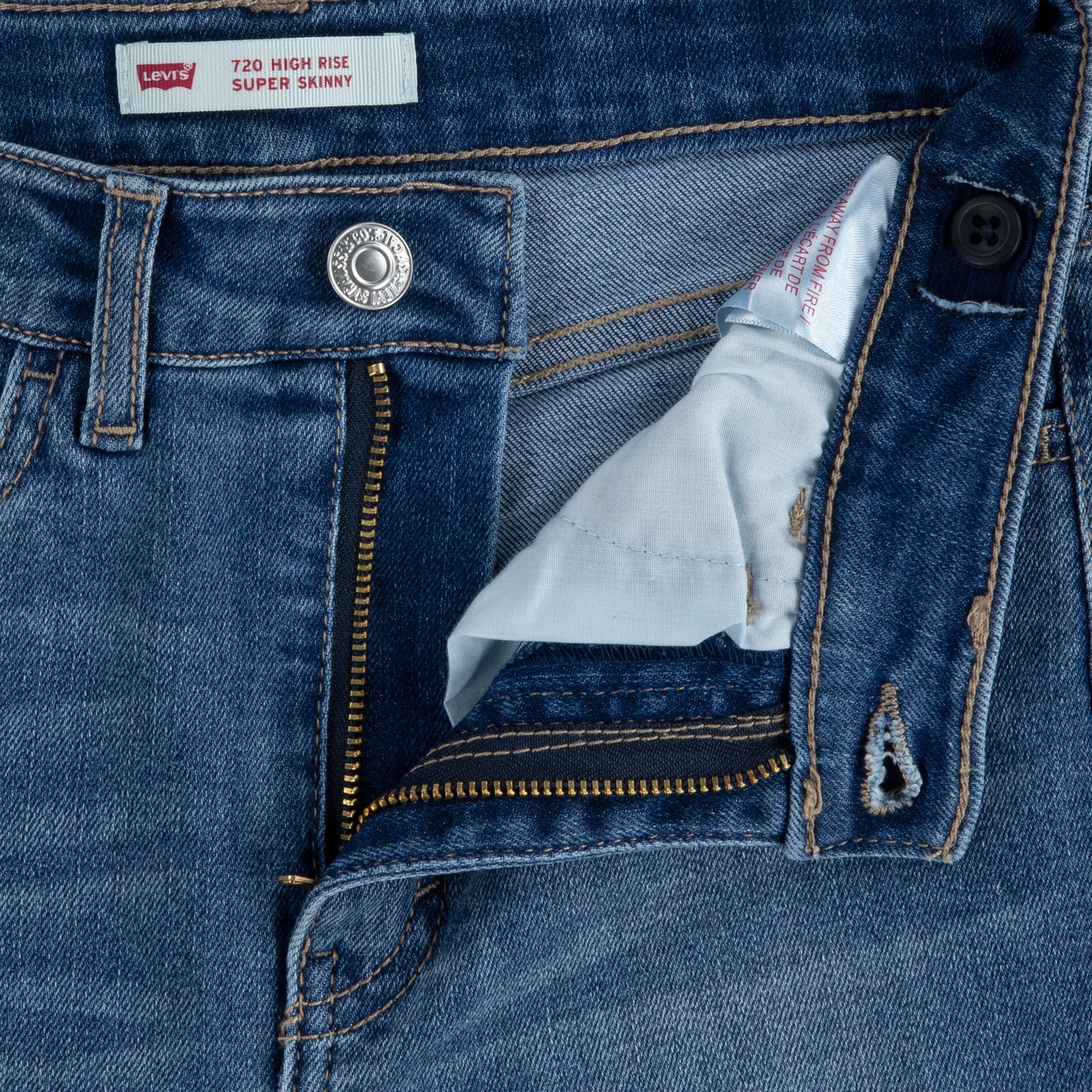 Levi's Girls' 720 High Rise Super Skinny Fit Jeans, Sizes 4-16