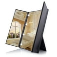 thumbnail image 4 of Guardoinrt Miroir de Maquillage Pliable 3 Plis Portable 8 Perles LED Fournitures de Beauté, 4 of 8