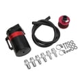 thumbnail image 3 of Oil Catch Can, Dual Chamber Oil Baffled Reservoir  For Car Red, 3 of 8